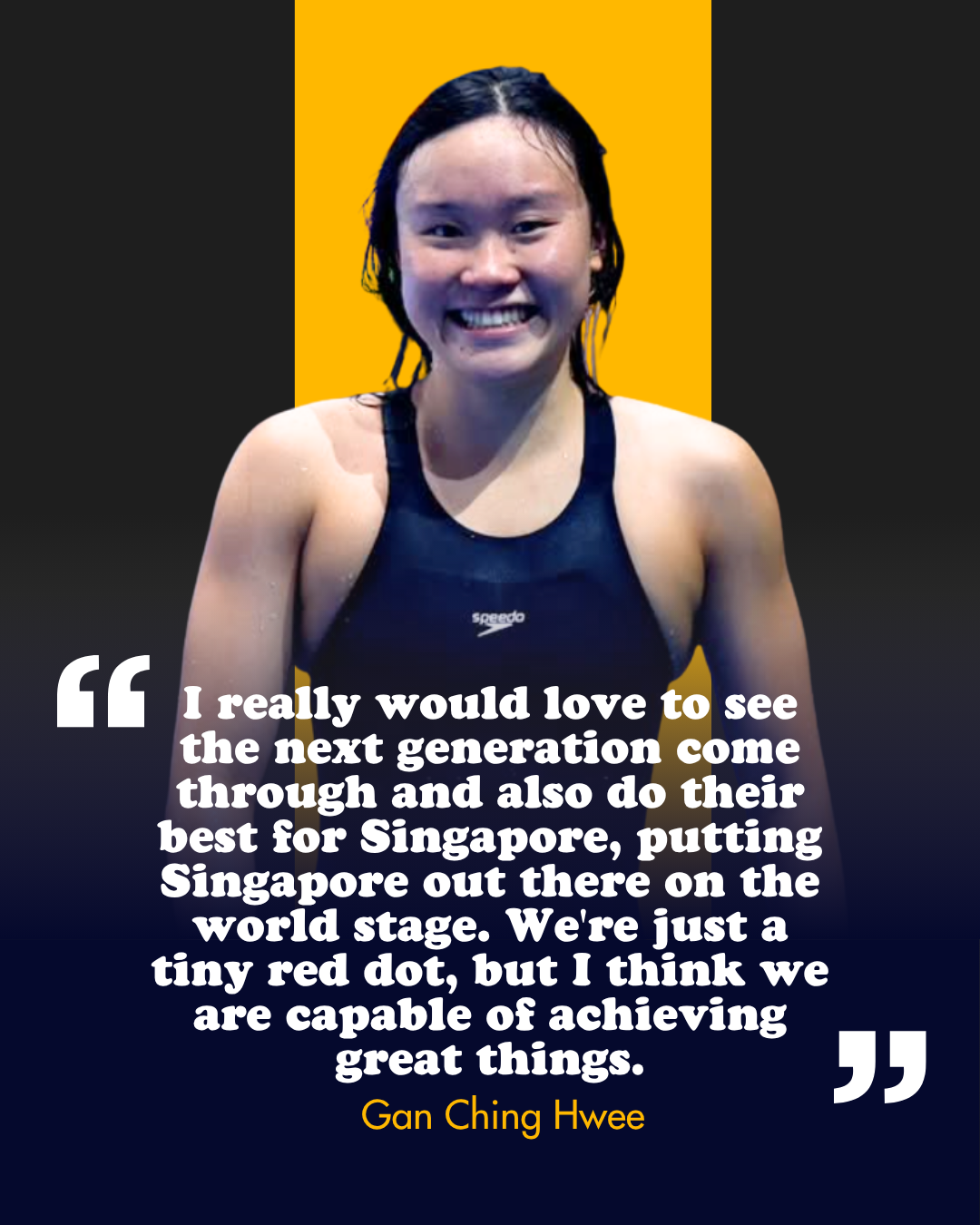 A portrait of Gan Ching Hwee