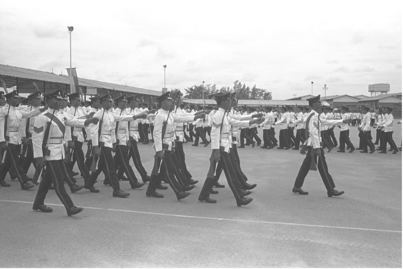 boxer recruits passing out parade 